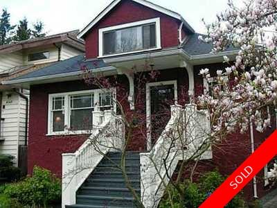 Point Grey House for sale:  4 bedroom 2,152 sq.ft. (Listed 2013-02-11)